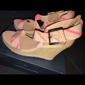 Tommy Hilfiger strap platform sandals